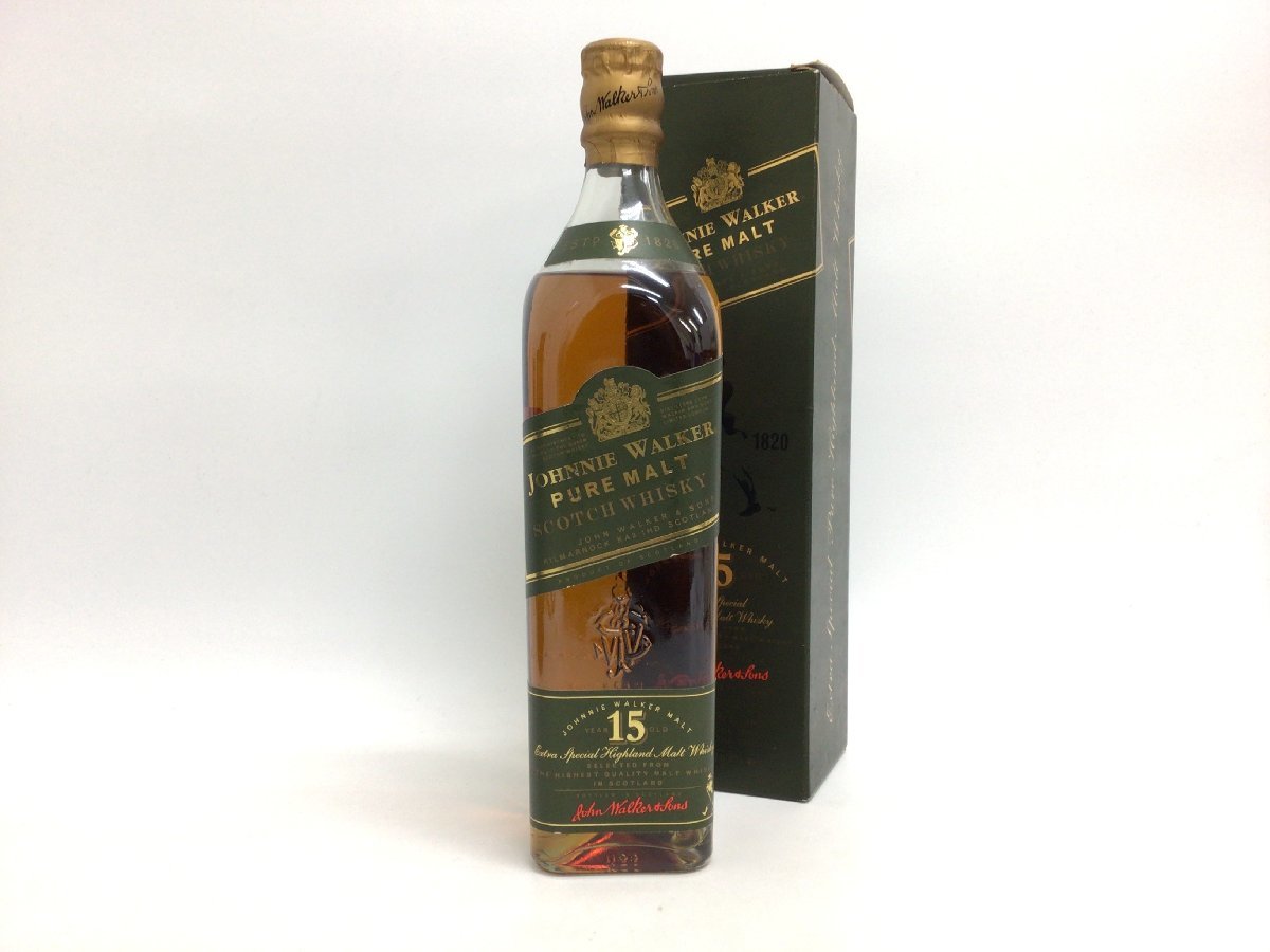 人気，人気SALE 62ジョニーウォーカー 15年 グリーンラベル 重量番号:2(スコッチ)｜売買されたオークション情報、yahooの商品情報をアーカイブ公開 - オークファン スコッチ