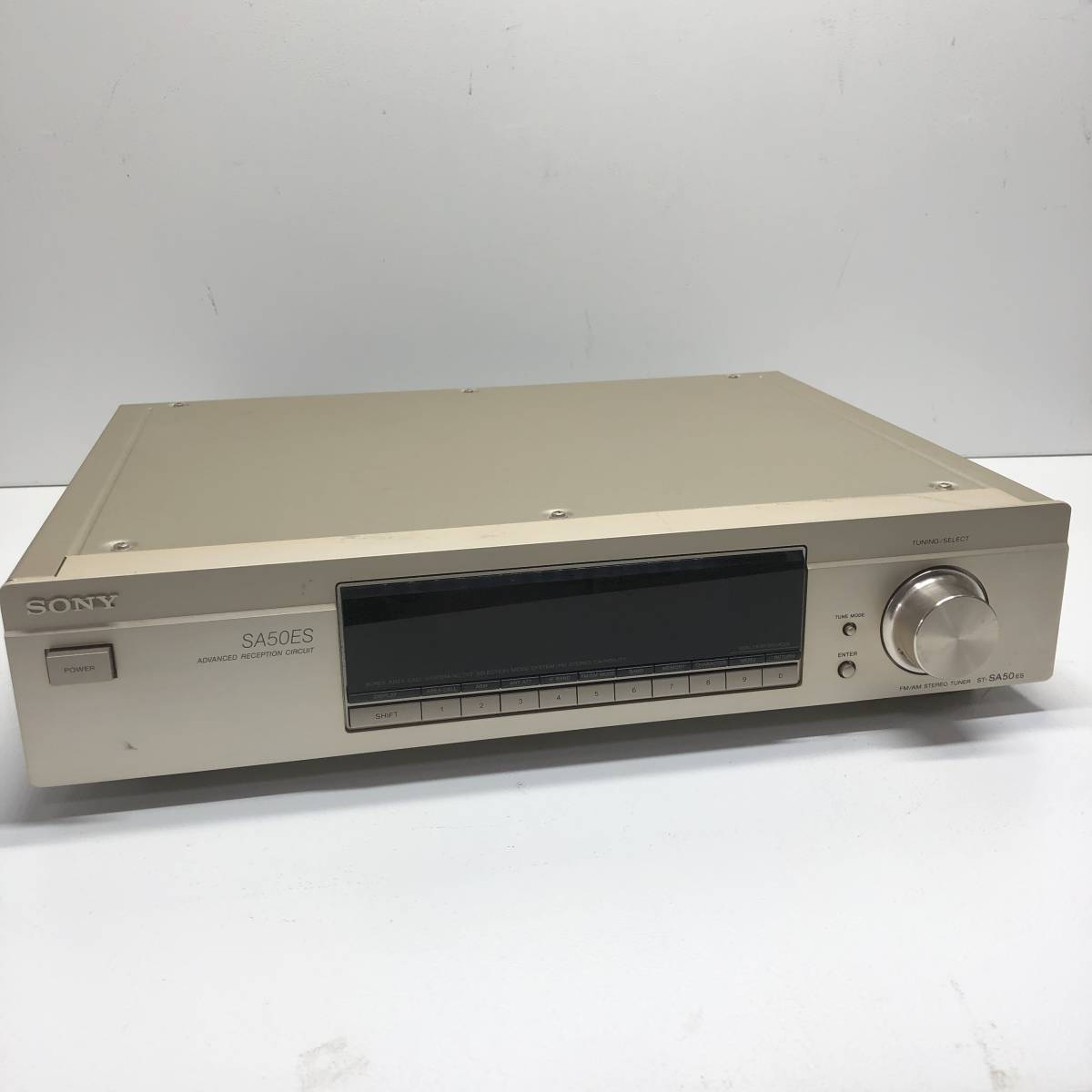 現状品】SONY ソニー ST-SA50ES FM/AMステレオチューナー 管11151347