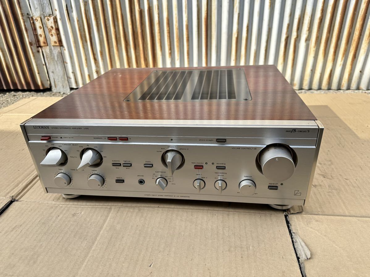 送料無料，新作 LUXMAN プリメインアンプ L-510 ジャンク(LUXMAN)｜売買されたオークション情報、yahooの商品情報をアーカイブ公開 - オークファン LUXMAN