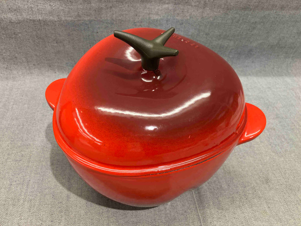 LE CREUSET Apple Cocotte 18cm 両手鍋 廃盤希少品 未使用 ルクルーゼ