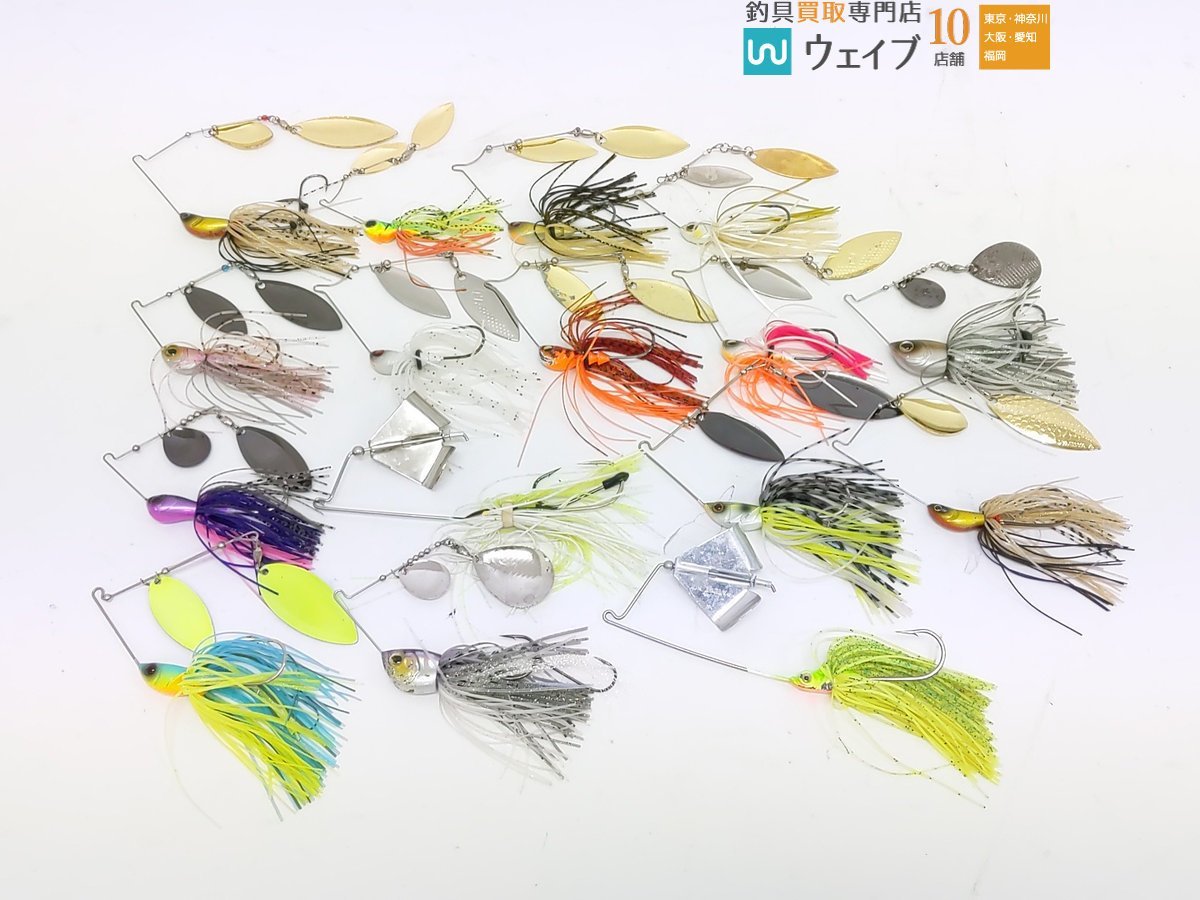 レイドジャパン レベルスピン、ジャッカル、OSP、ダイワ 他 スピナーベイト バズベイト 等 計16点セット