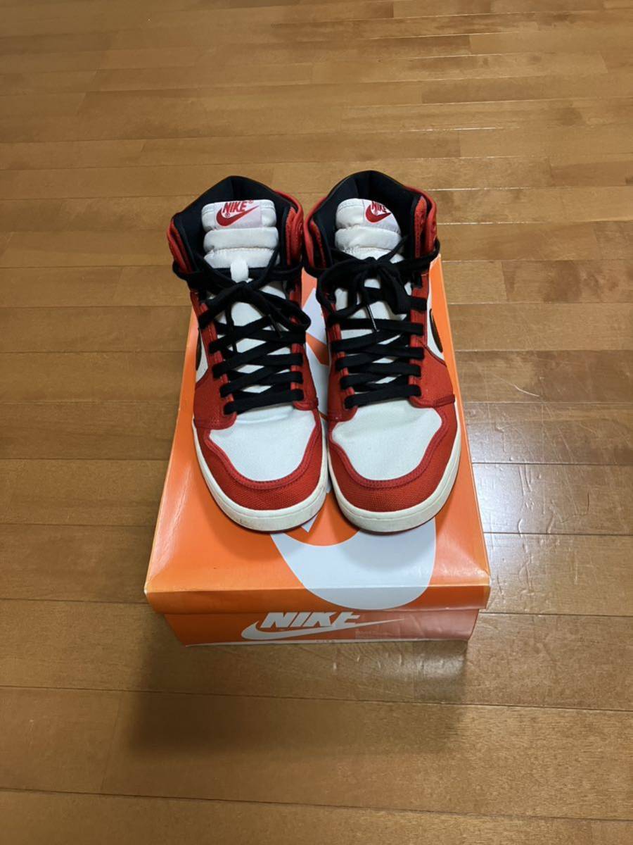 NIKE AJKO1 CHICAGO ナイキエアジョーダン１ノックアウト　シカゴ　27cm DA9089 100 送料無料