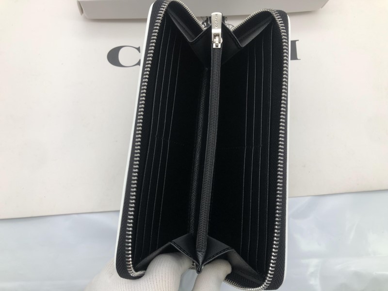 コーチ COACH 長財布 財布 シグネチャー アコーディオンラウンドジップ 