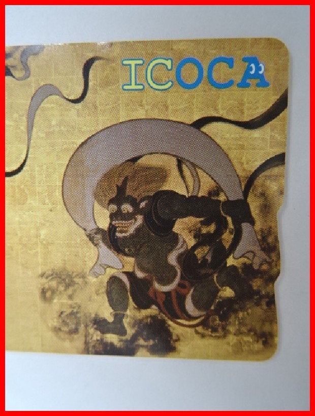 風神雷神 Yahoo!オークション メルカリ : ICOCA（イコカ） 「風神雷神