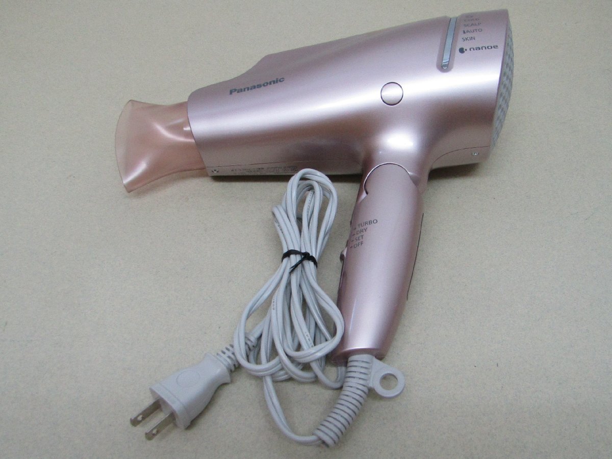Panasonic ヘアドライヤー ナノケア EH-NA9G ピンクゴールド 2021年製 中古品