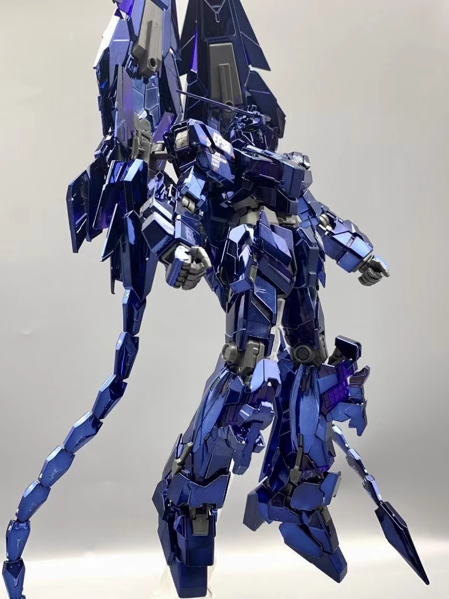 DABAN MODEL】1/100 MG ユニコーンガンダムフェネクス 青紫メッキVer