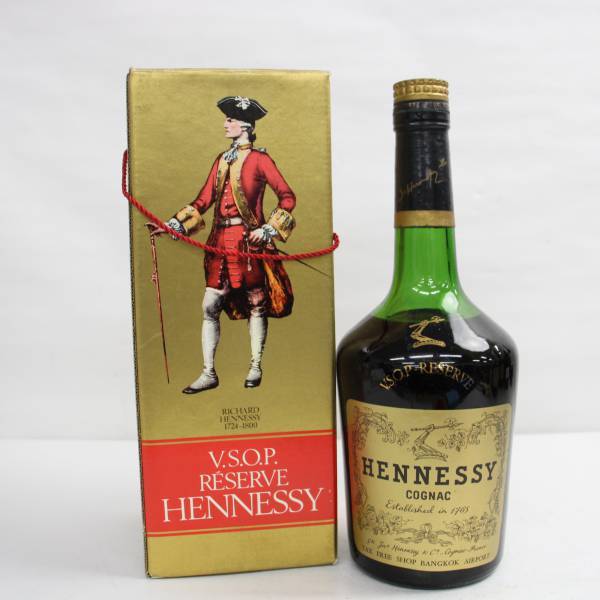 N*中様 ヘネシー VSOP リザーブ Hennessy（ヘネシー）VSOP リザーブ 40％ 700ml X23K130059 飲料