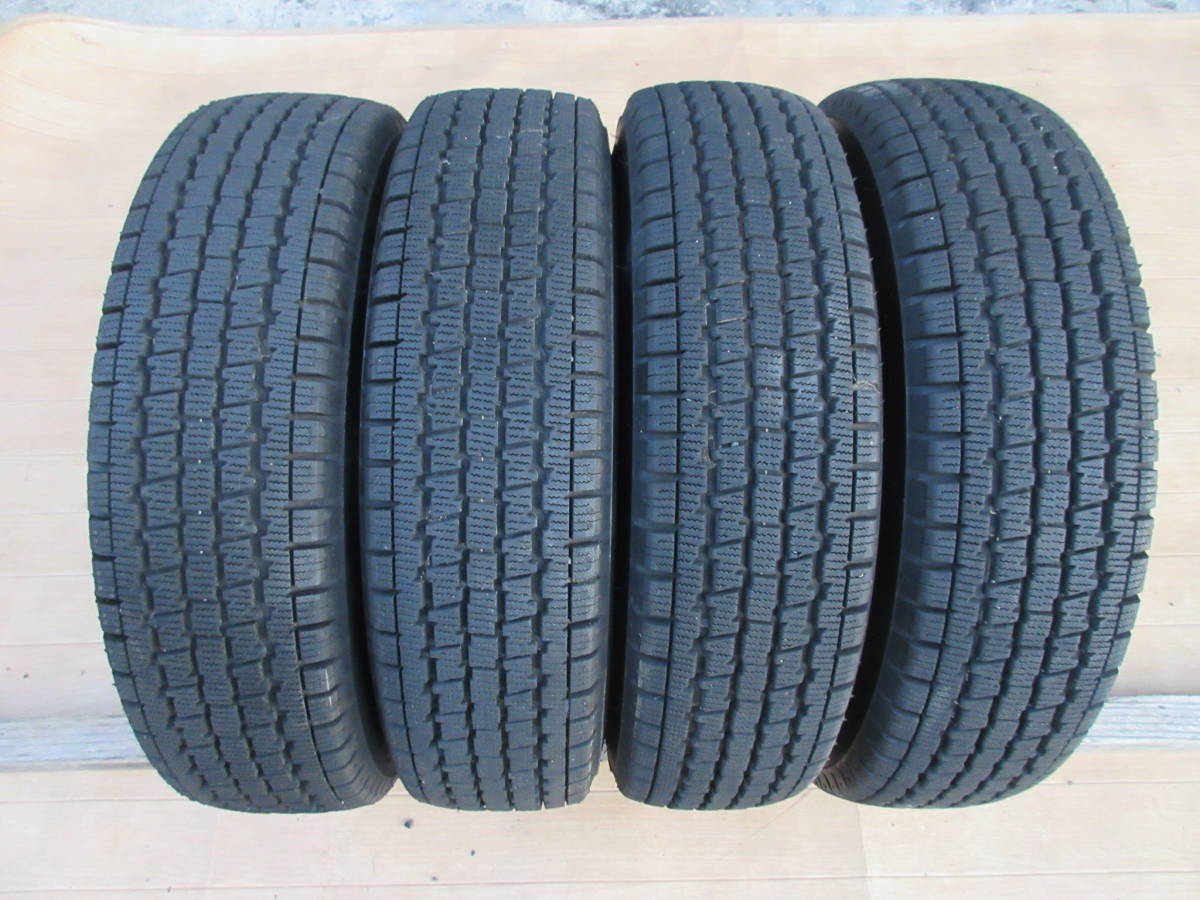 BSスダットレスタイヤ 145/80R12 2019年 イボ付きバリ山＋スズキ純正