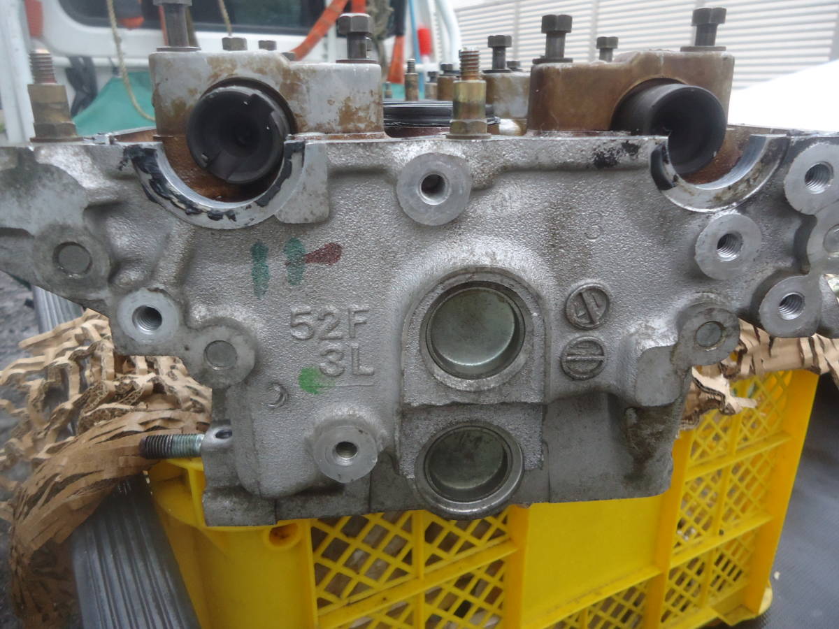 中古 S13 シルビア SR20DET エンジン シリンダーヘッド バルブ 