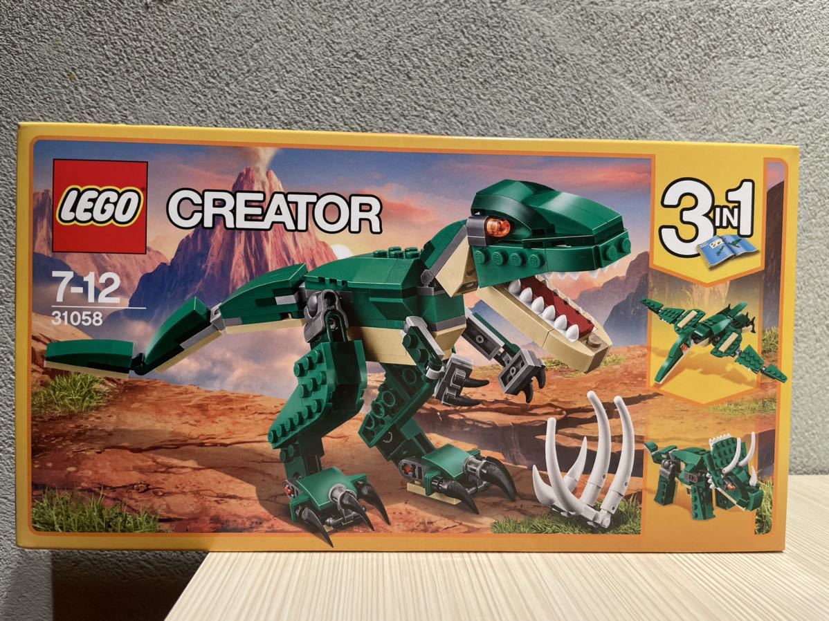 定番人気，格安 新品！　LEGO クリエイター ダイナソー 31058 ＆ モンスターマット(TM) ダルメシアン 42150　2個セット　送料無料！