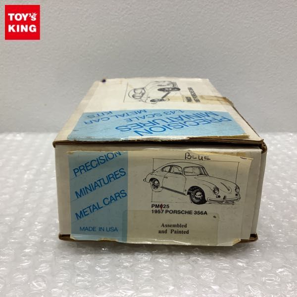 【セール，人気セール】 1円〜 PRECISION MINITURES 1/43 1957 ポルシェ356A(乗用車)｜売買されたオークション情報、yahooの商品情報をアーカイブ公開 - オークファン 乗用車