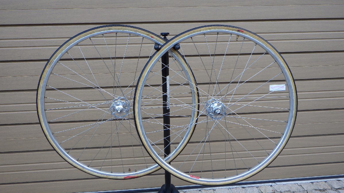 ☆管方95 カンパニョーロ Cレコ シェリフスターハブ NJS刻印 前後
