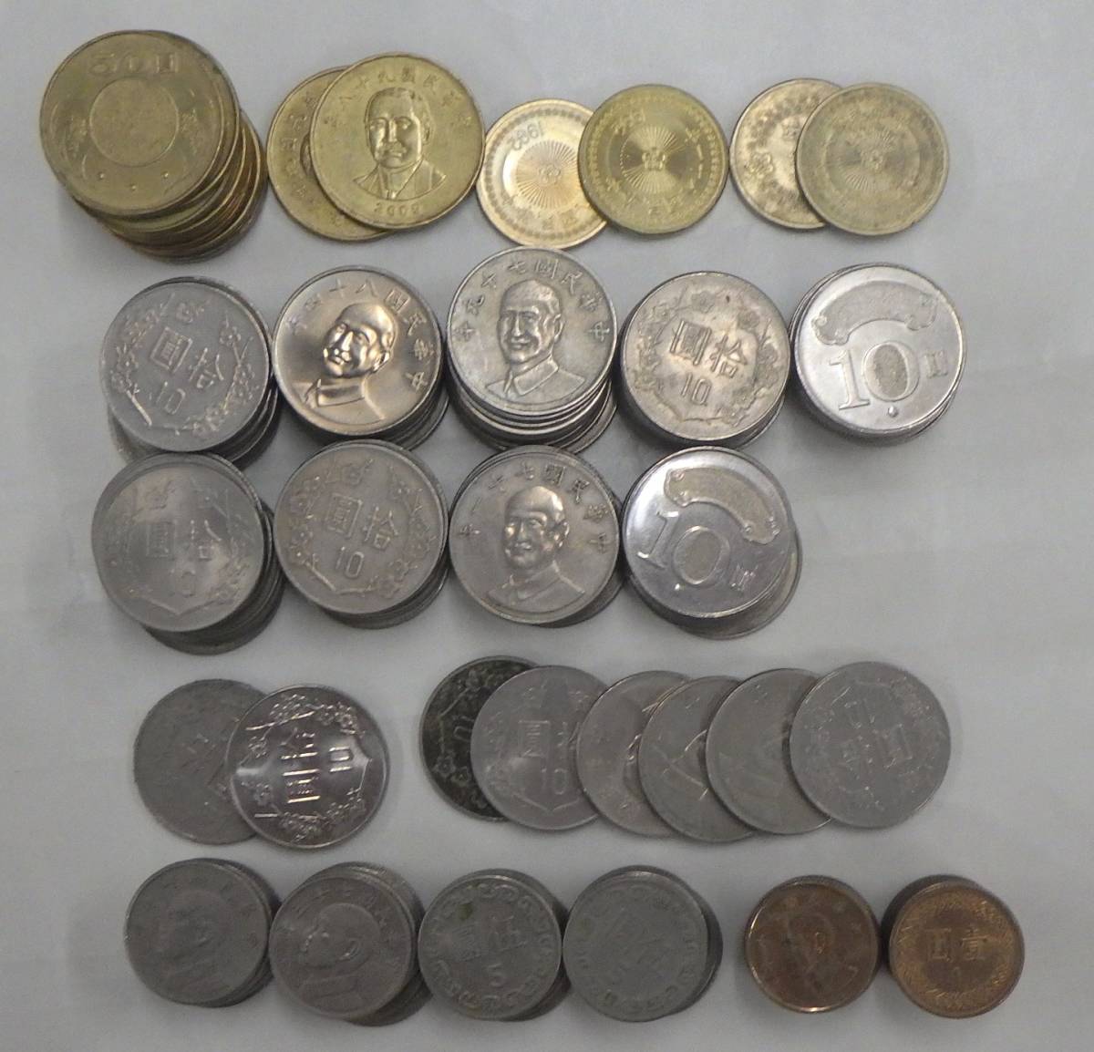 ◇台湾 ニュー台湾ドル/NT$ 2,000圓分◇中華民国 台湾硬貨 新硬貨 旧 
