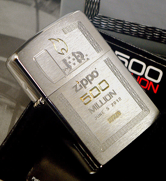 ZIPPO】500MILLION 生産5億個達成記念 2012年/ネコポス