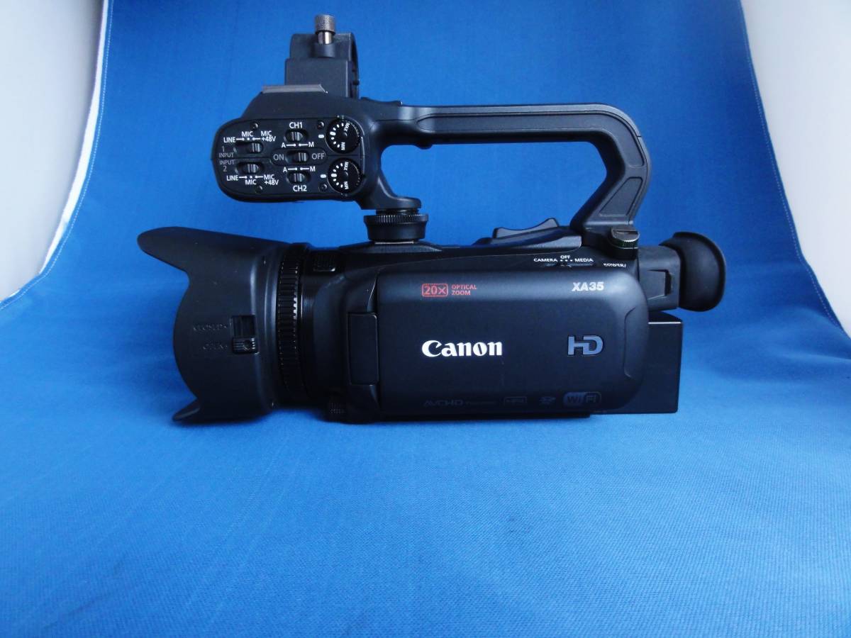 CANON XA35 動作品 ハンドルユニットHDU-1付 CANON XA35 動作品 ハンドルユニットHDU-1付