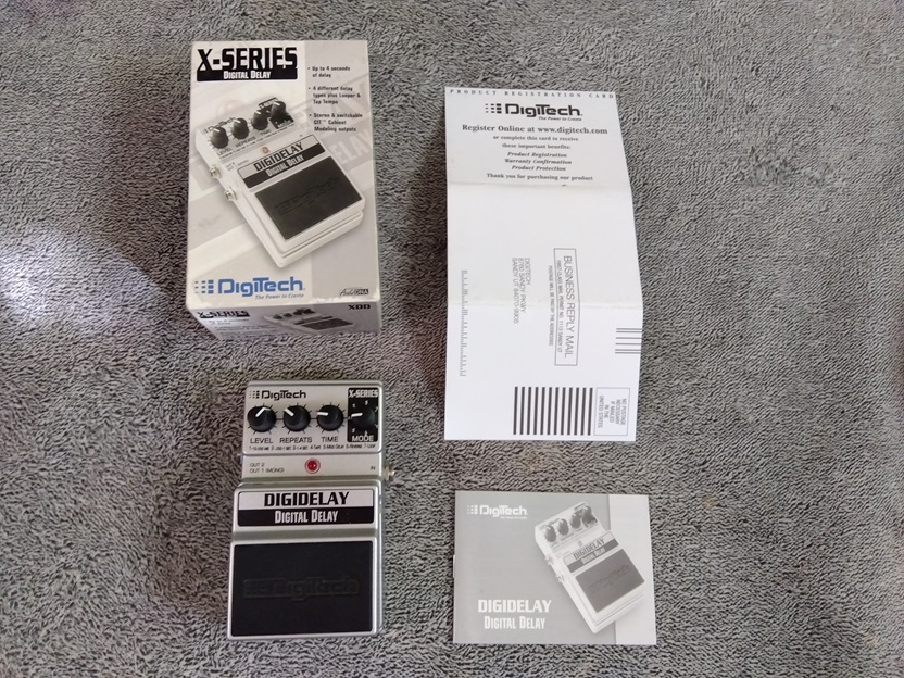 XDD ディレイ デジテック DIGITECH DIGIDELAY 美品 DigiTech Digitech