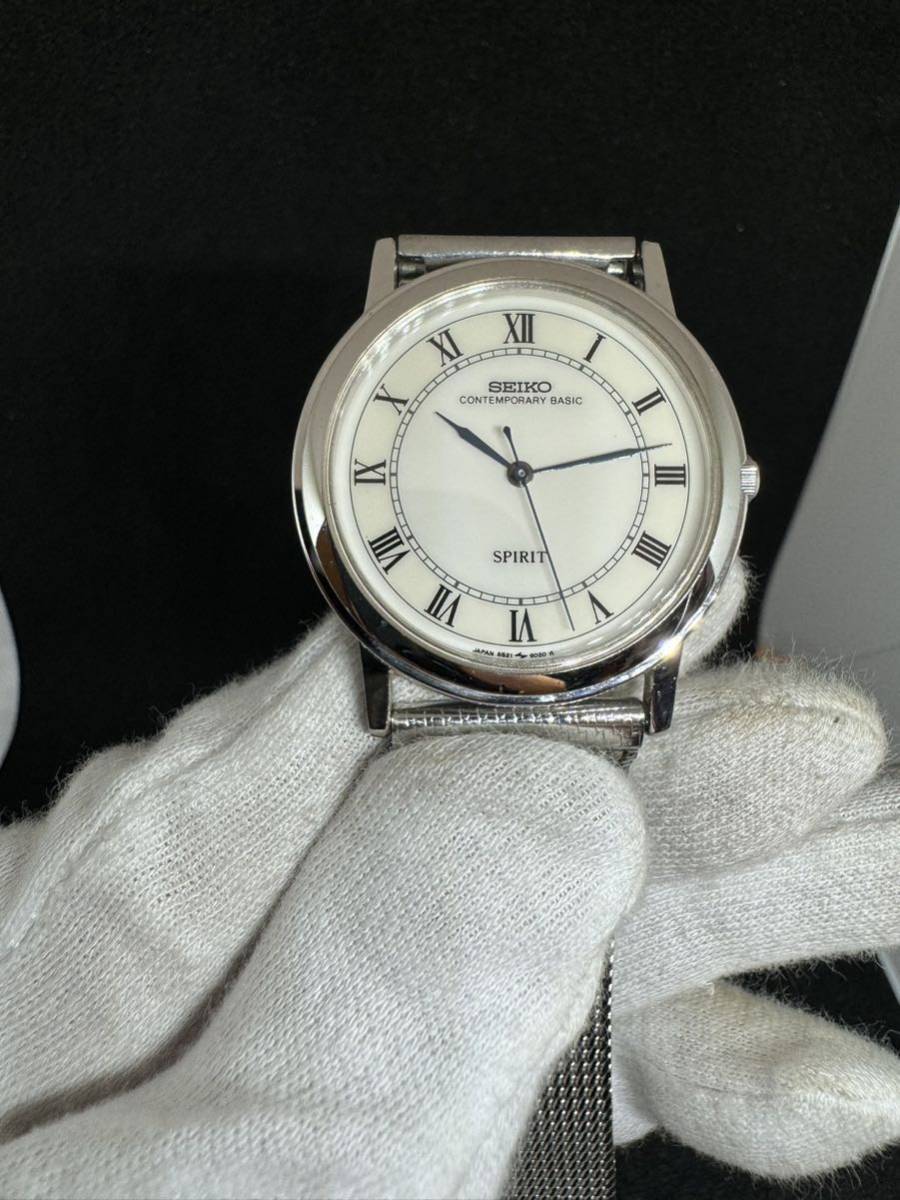 Spirit Seiko Quartz - Watch 5s21-6000 SEIKO セイコー Basic Gold 