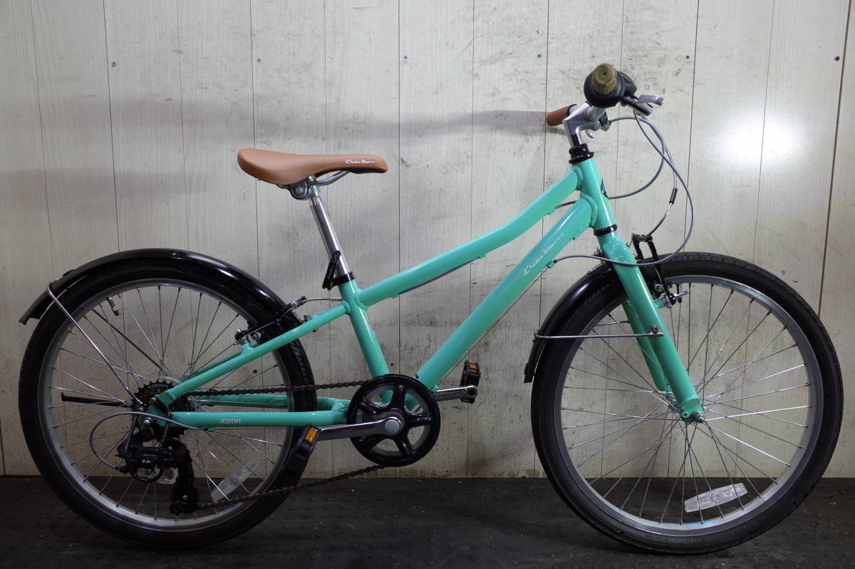 ☆さいたま市発☆ コーダーブルーム khodaa bloom asson 22 アルミ シマノ6速 本格子供用クロス ☆人気美品