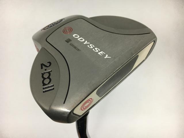 即決 中古 ホワイト スチール 2-BALL パター パター オリジナルスチール 選択なし 選択なし