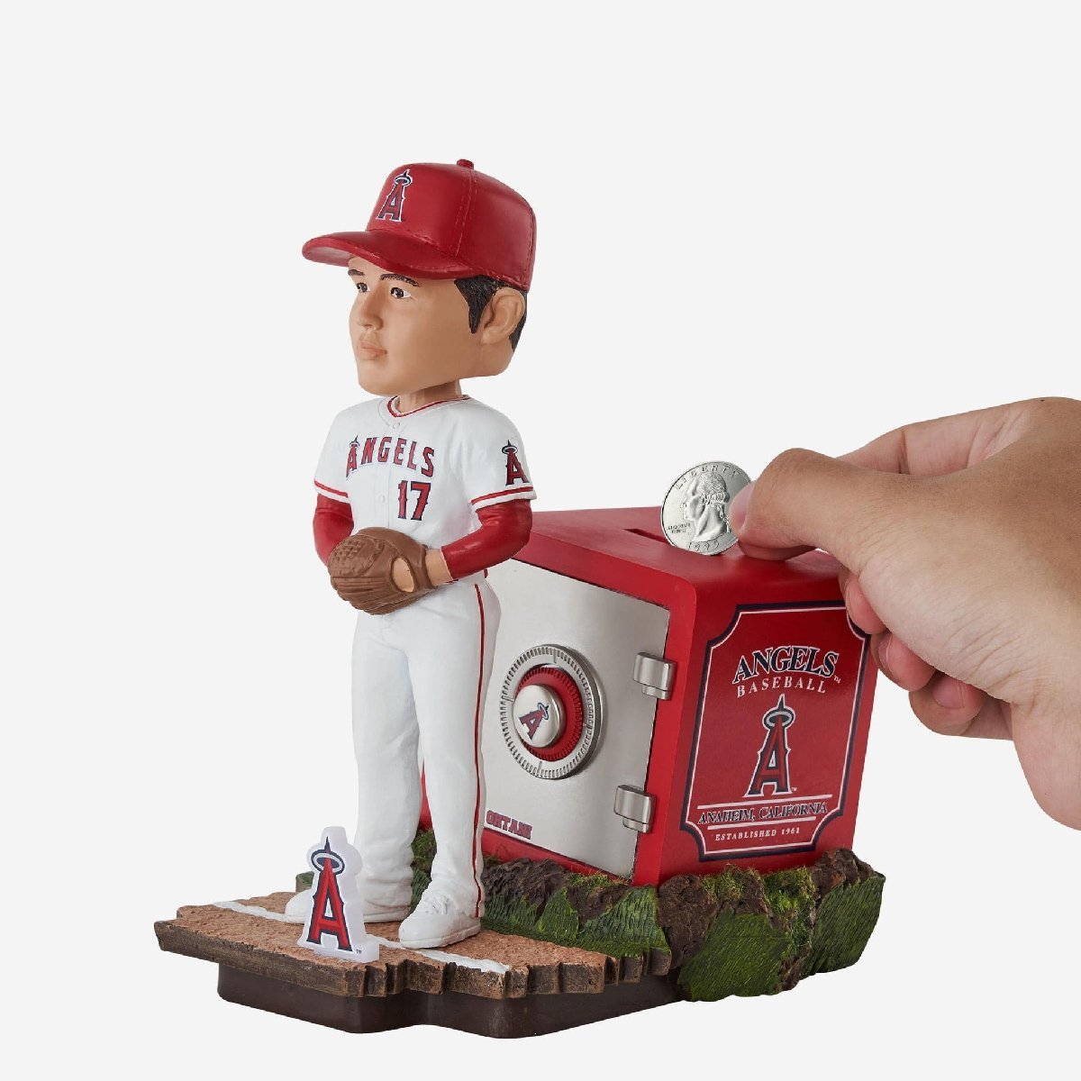 MS】大谷翔平 貯金箱 ボブルヘッド人形 2023年 世界144個限定 新品 完売品