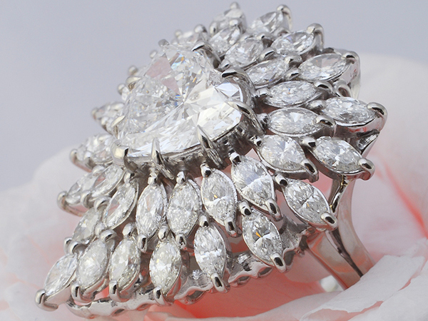 [1円]4980万『過去最大ハート2.712ct/2.6ct』D/SI1ダイヤリング_2