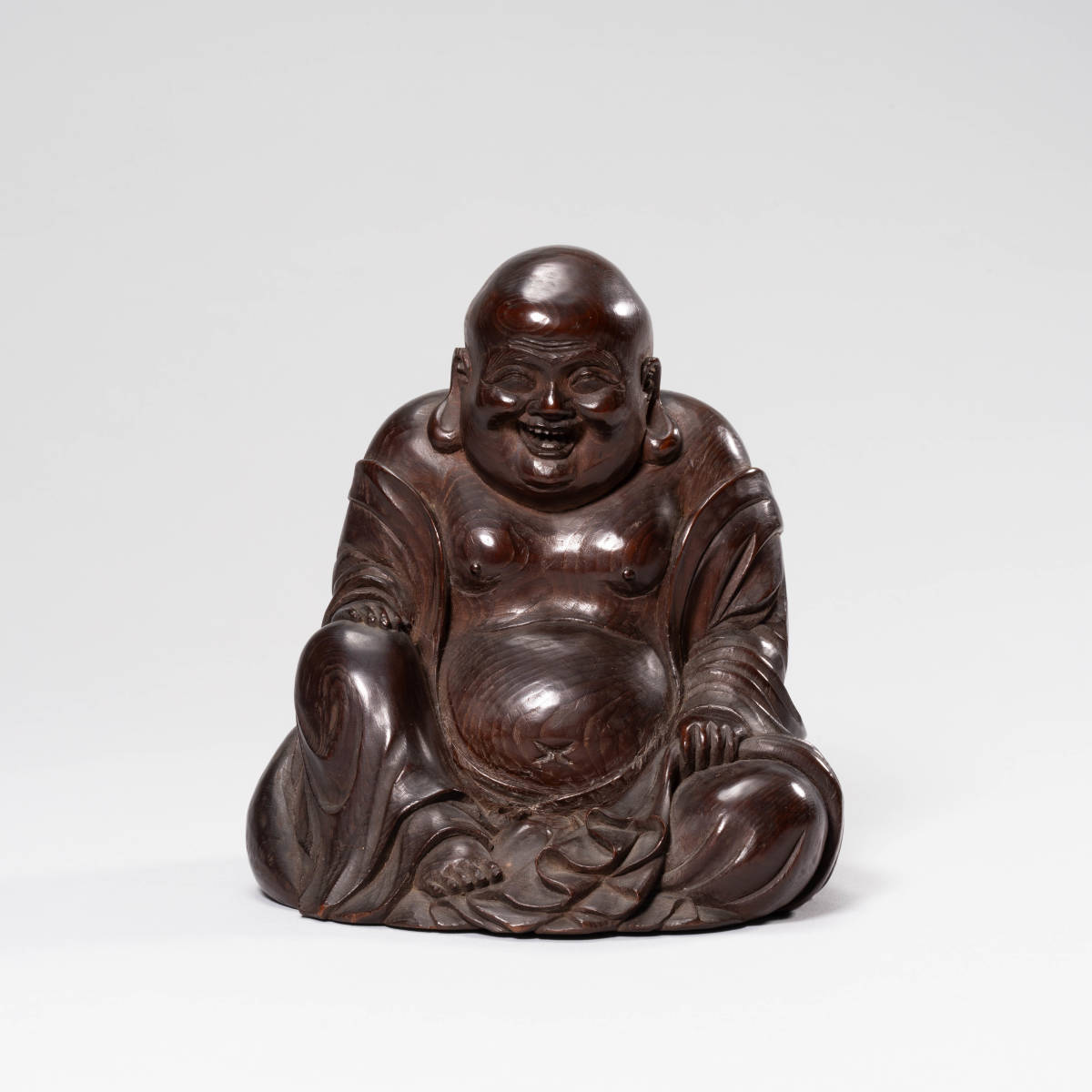 仏像 布袋様 置物 七福神 布袋 弥勒菩薩 - 彫刻 様 仏教美術 弥勒仏