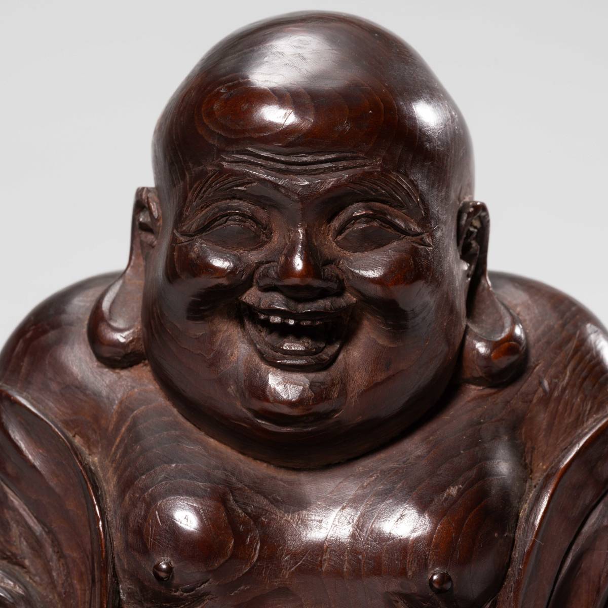 仏像 布袋様 置物 七福神 布袋 弥勒菩薩 - 彫刻 様 仏教美術 弥勒仏