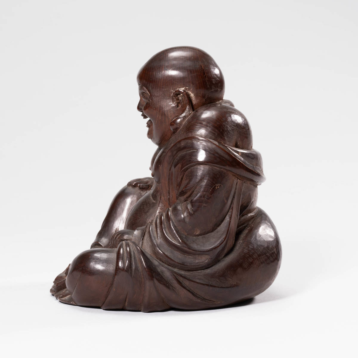 仏像 布袋様 置物 七福神 布袋 弥勒菩薩 - 彫刻 様 仏教美術 弥勒仏