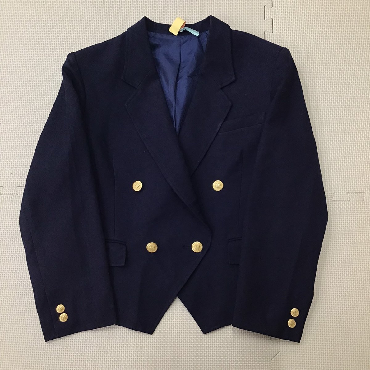 O301/(中古)香川県 高松商業高校 女子制服3点 /大きめ/L/W72/ブレザー