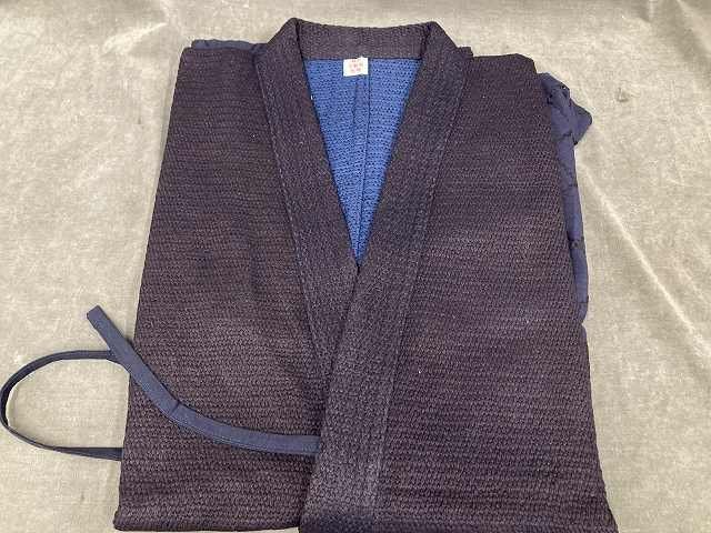 11-22-Y21 ◎I 剣道着 剣道衣 武道着 部活 稽古 スポーツ 習い事 特上正藍染 5号 紺　未使用品