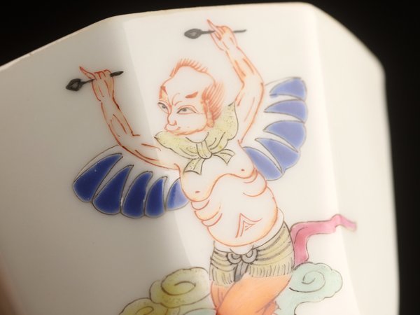 流】中国美術 粉彩人物図 盃一対 TP707 2026年最新Yahoo!オークション