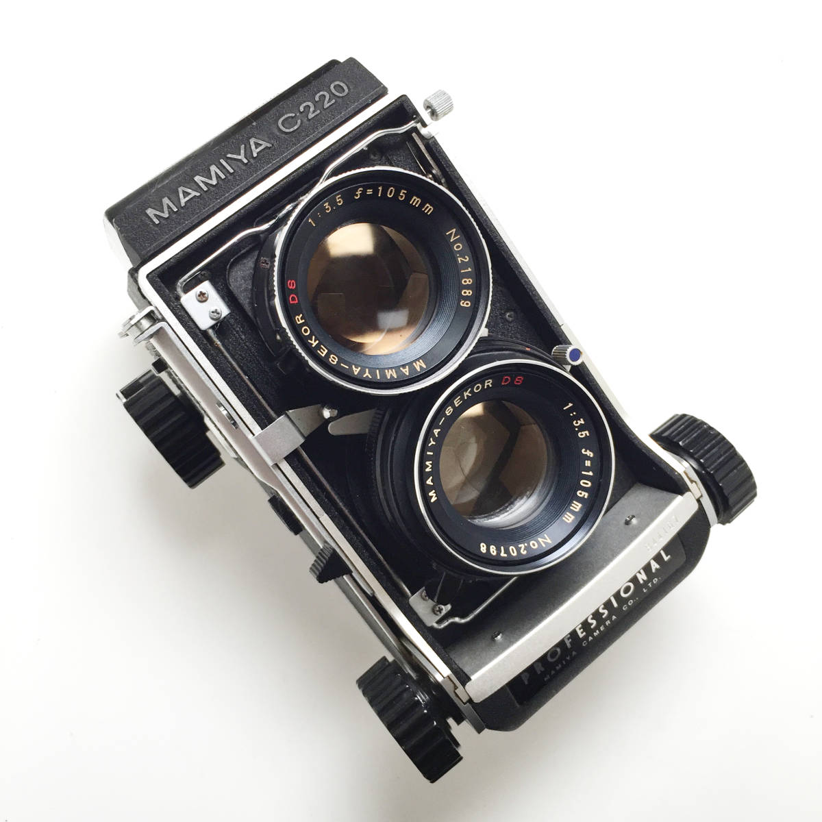 現状品 MAMIYA マミヤ C220 Professional f 二眼レフ フィルムカメラ