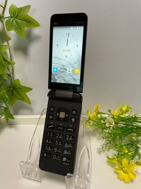 Au kyf31 Gratina 京セラ 携帯 ガラケー au 4 初期化済み GRATINA 4G
