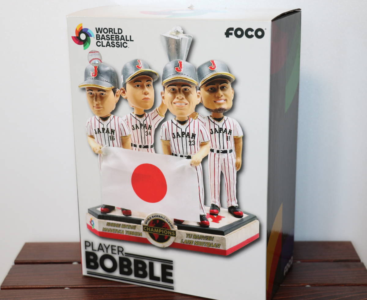 新品未開封】FOCO 2023 WBC 大谷翔平 ボブル ヘッド 新品 96個限定