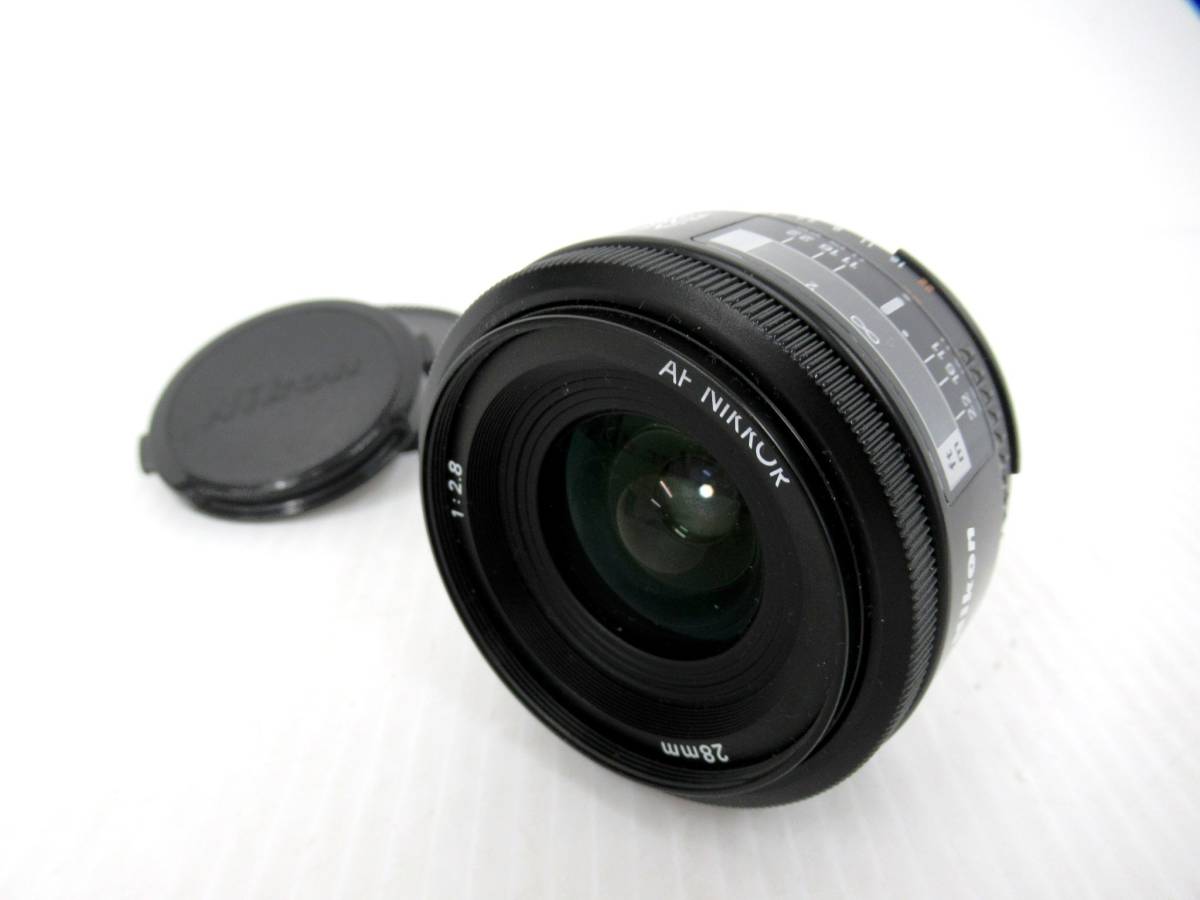 【Nikon/ニコン】戌③173//AF NIKKOR 28mm 1:2.8/防湿庫保管