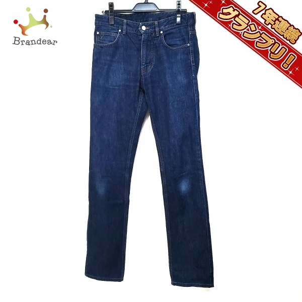 ルイヴィトン LOUIS VUITTON ジーンズ サイズUSA 28 RM161Q D8B H9D50W - ブルー メンズ フルレングス ボトムス