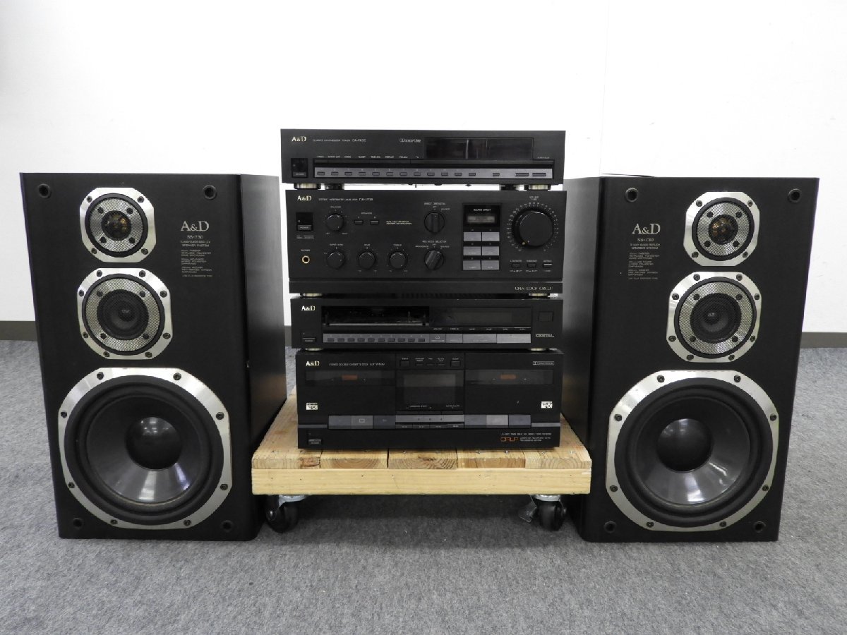 ☆ A&D DA-F830/DA-U730/DP-730/GX-W830/SS-730 システムコンポ ☆現状品☆