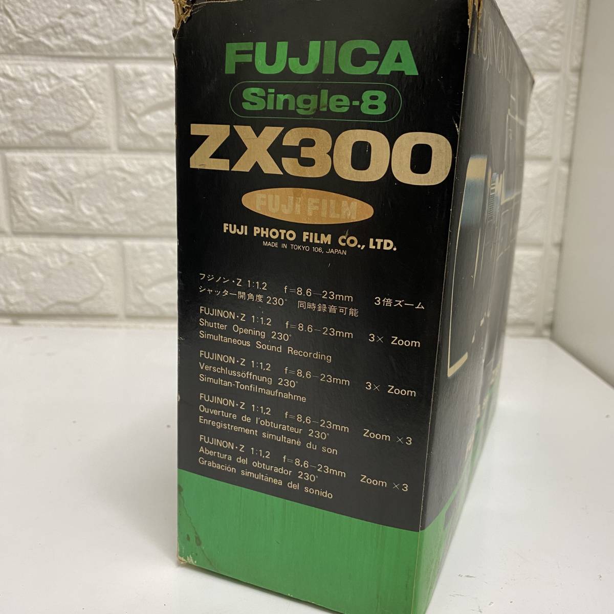 激レア FUJINON Z FUJICA Single-8 ZX300 FUJI FILM フィルムビデオ
