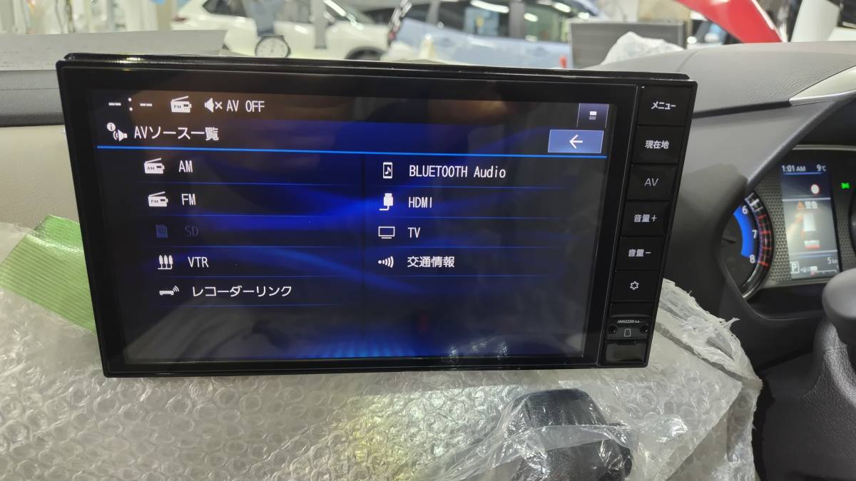 日産純正ナビ　MM223D-Le　開封済み未使用品　画面に傷あり　動作確認済み_6