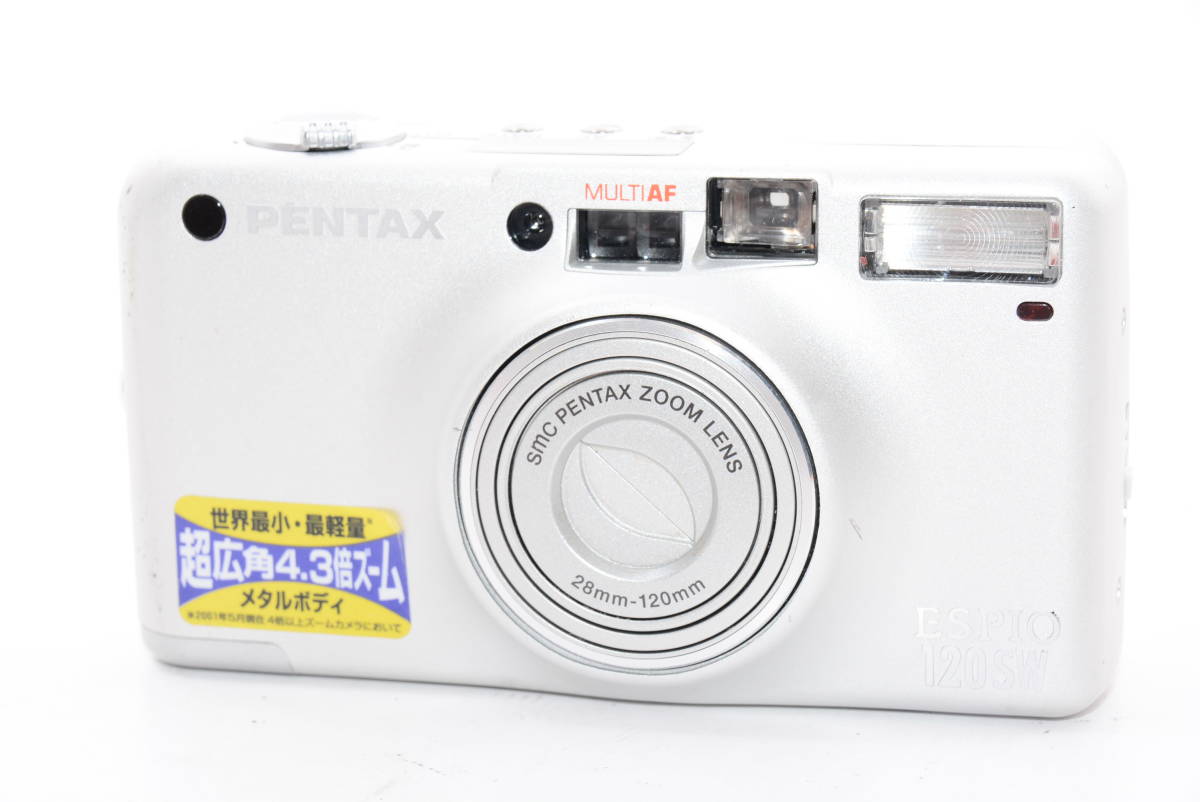 PENTAX ESPIO 120SW コンパクトフィルムカメラ ケース付 説明書 最
