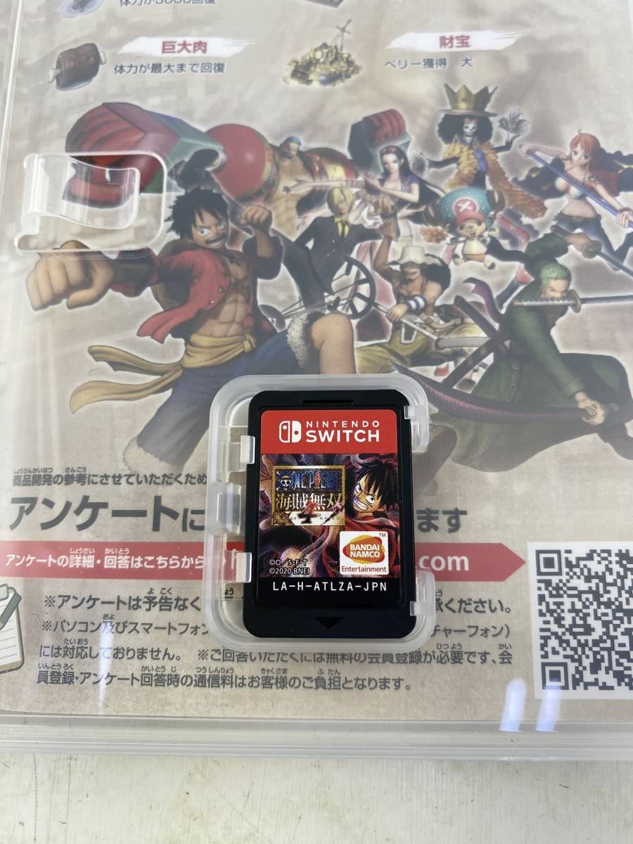 Nintendo Switch スイッチソフト 3点 まとめ [ONE PIECE 海賊無双4