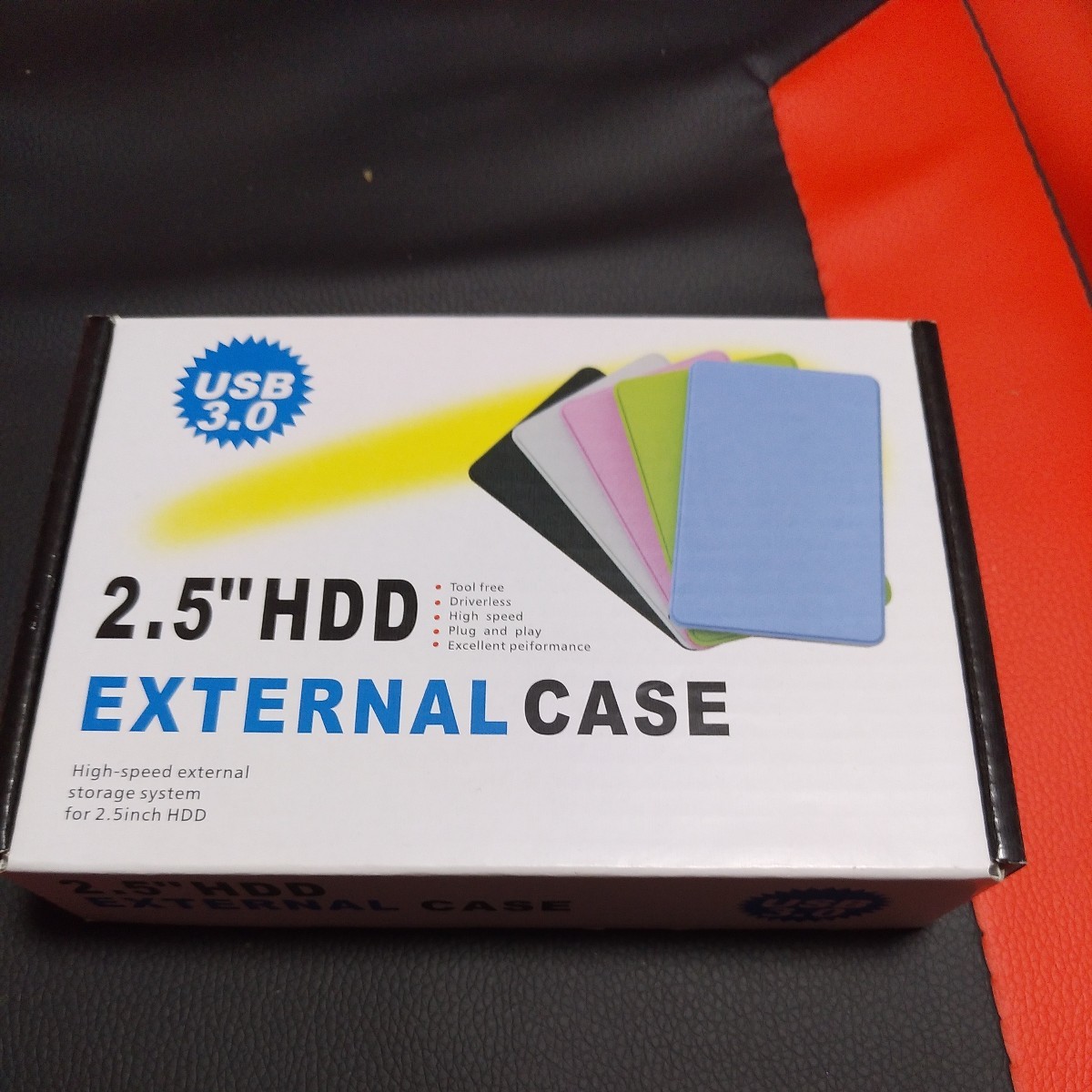 SSD 500G付き　2，5　外付けケース