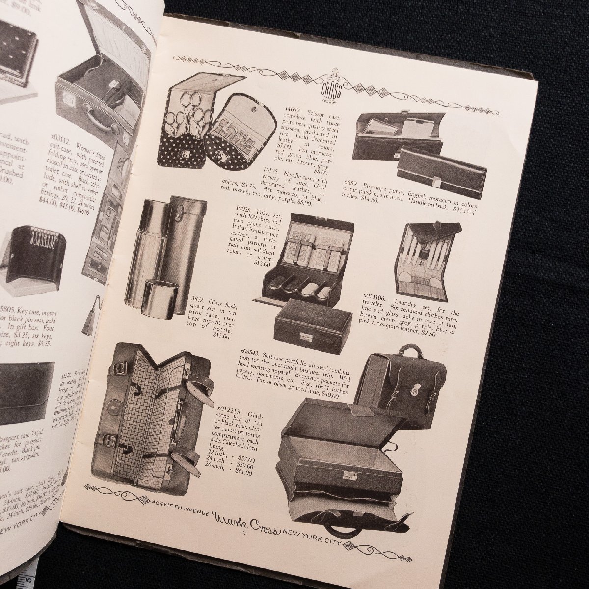 カタログ ESTABLISHED 1845 MARK CROSS TRADE MARK LONDON マーククロス 革製品 バッグ 鞄_3