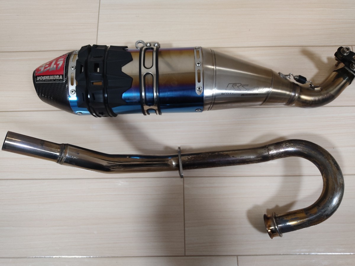 YOSHIMURA RS4J チタンブルー マフラー YOSHIMURA RS4J チタンブルー マフラー
