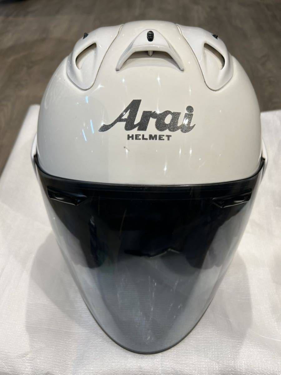 Arai アライ SZ-RAM3 ホワイト ジェットヘルメット Mサイズ アライ