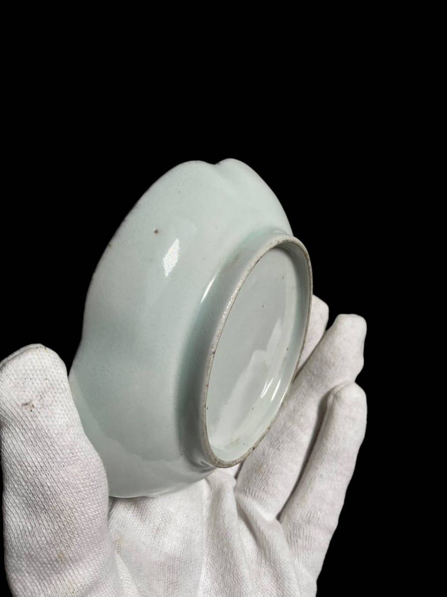 成化年製古伊万里染付雲龍文中皿 5枚 [B22473] 古伊万里