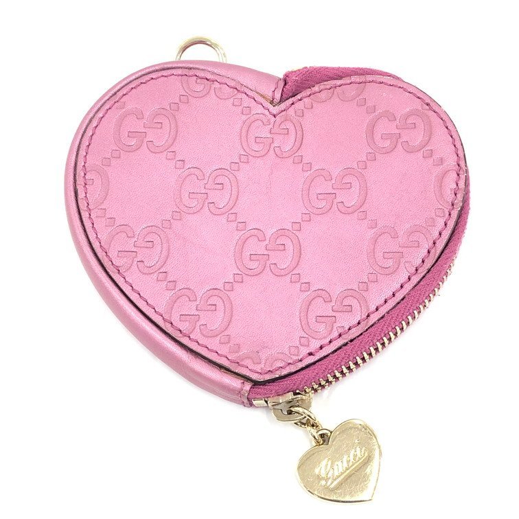 GUCCI グッチ パンプス GG柄 ハート GUCCI グッチ GG ハート コインケース 152615・0416 【BKAT6069