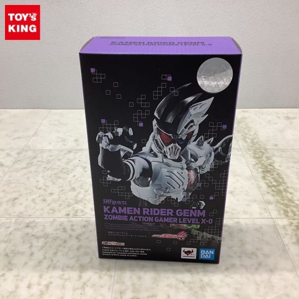 S.H.Figuarts 仮面ライダーゲンムゾンビアクションゲーマーレベルX-0 1円 ジャンク 破損品 壊れあり 写真参照】 フィギュアセット figre