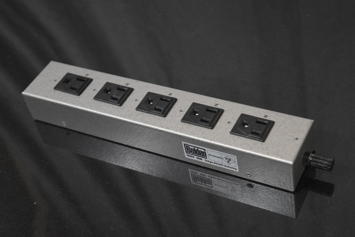 【新同品】Belden 電源タップ【生産完了品】 Belden ベルデン 電源タップ ベルデン BELDEN オーディオ用電源タップ