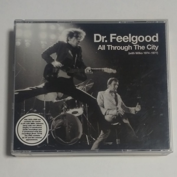 3CD＋DVD☆Dr.Feelgood「All Through The City (with Wilco 1974